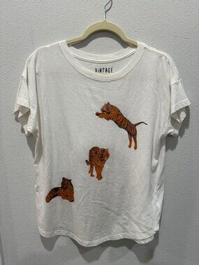 Oversized Tiger Graphic Tee